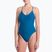 Women's one-piece swimsuit Nike Swoosh Link Y-Back green abyss