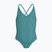 Children's one-piece swimsuit Nike Ocean Bound Ripple Texture Lace Up blached turquoise