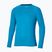 Men's running longsleeve Mizuno Active Dryaeroflow blue jewel