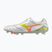 Football boots Mizuno Monarcida Neo III Elite FG white/evening primrose/lava orange