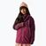 Children's wind jacket REGATTA Hillain Warm fig/dark pimento/dusty rose