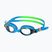 Children's swim goggles Speedo Skoogles azure blue/fluro green/fluro orange/clear