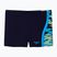 Boys' swim boxers Speedo Hyperboom Splice Aquashort anthracite/hyper teal