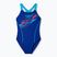 Children's one-piece swimsuit Speedo Medley Logo Medalist night watch/hyper teal