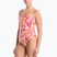 Ladies' one-piece swimsuit Nike V-Neck desert pink