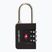 Padlock Samsonite Combiblock 3 Dial TSA black