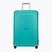 Samsonite S'cure Spinner 102 l aqua blue travel case