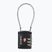 Samsonite Cablelock 3 Dial Tsa padlock black