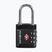 Samsonite Combilock 3Dial Tsa Light black padlock