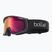 Ski goggles Bollé Y7 OTG black matte/volt ruby