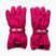 Children's ski gloves LEGO Lwatlin 700 dark pink