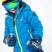 Children's ski jacket LEGO Lwjipe 706 blue/lime