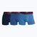 Men's CR7 Basic Trunk boxer shorts 3 pairs navy/blue/light blue