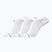 Men's socks CR7 Footies 3 pairs white