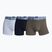 Men's CR7 Basic Trunk boxer shorts 3 pairs 712 multicolour