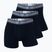 Men's trunks CR7 Basic Trunk 3 pairs 2762 black