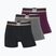 Men's boxer shorts CR7 Basic Trunk 3 multicolour pairs
