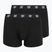 Men's boxers CR7 Fashion Trunk 2 pack black