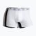 Men's trunks CR7 Basic Trunk 3 pairs white/ greymelange/ black