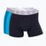 Men's trunks CR7 Basic Trunk 3 pairs black/ green/ light green