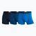 Men's CR7 Basic Trunk boxer shorts 3 pairs blue/navy