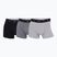 Men's CR7 Bamboo Trunk FSC boxer shorts 3 pairs black/dark grey/grey