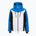 Men's ski jacket BERGSON Velox Stx ibiza blue/white