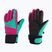 Children's ski gloves Viking Fin pink 120/19/9753