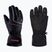 Children's ski gloves Viking Kevin Ski dark red