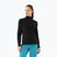 Women's fleece sweatshirt Viking Tesero black