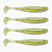 DRAGON V-Lures Aggressor Pro rubber bait 4 pcs. yellow candy CHE-AG30D-30-890