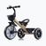 Three-wheeled balance bike Milly Mally Bobby golden