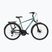 Men's trekking bike KROSS Trans 3.0 green/silver/shine