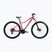 Women's mountain bike KROSS Lea 2.0 W 29 pink/silver/matte