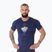 Men's Brubeck Outdoor Merino Wool Pro thermal T-shirt dark blue/mountain 2