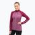 Women's thermal sweatshirt Brubeck LS1352 Athletic heather / plum