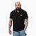 Men's Pitbull West Coast Polo Shirt Pique Stripes Regular black