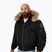 Men's Pitbull West Coast Harvest Hooded Bomber winter jacket black