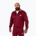 Men's Pitbull West Coast Trackjacket Tape Logo Terry Group burgundy