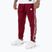 Pitbull West Coast men's Trackpants Tape Logo Terry Group burgundy