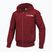 Men's Pitbull West Coast Athletic Logo Hooded Nylon Burgundy Jacket
