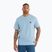 Men's T-shirt Pitbull Small Logo light blue