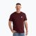Men's T-shirt Pitbull Small Logo dark burgundy