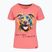 Women's T-shirt Pitbull Watercolor coral