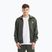 Men's sweatshirt Pitbull Trackjacket Tape Logo Terry Group old green