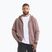 Men's sweatshirt Pitbull Lancaster 2 Hooded Zip Sweatshirt washed burgundy