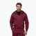 Men's sweatshirt Pitbull Sampson Hooded Zip Sweatshirt burgundy