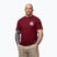 Men's T-shirt Pitbull Dog SD burgundy