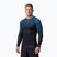 Men's long sleeve rashguard Pitbull Belt Rashguard blue