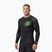 Men's long sleeve rashguard Pitbull Ray Rashguard fluo green